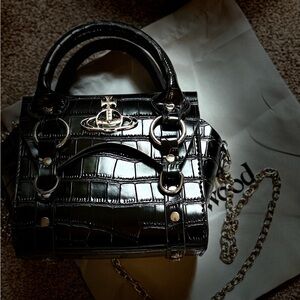 Vivienne Westwood Glossy Black purse